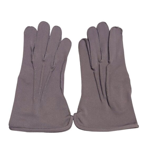 Fownes Women's Dark Brown Double Woven Nylon Driving Gloves - Picture 2 of 5